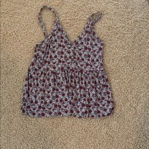 Floral tank top